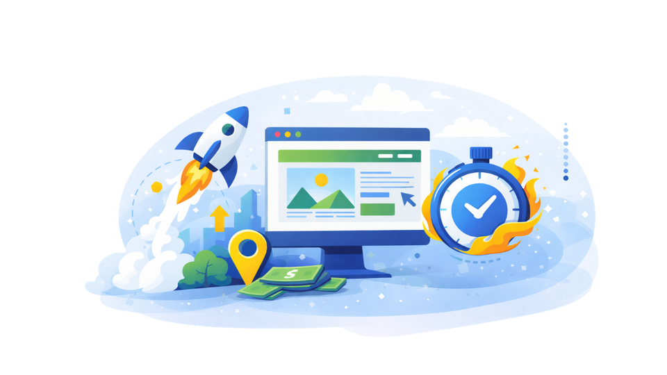 Configurar e personalizar seu site